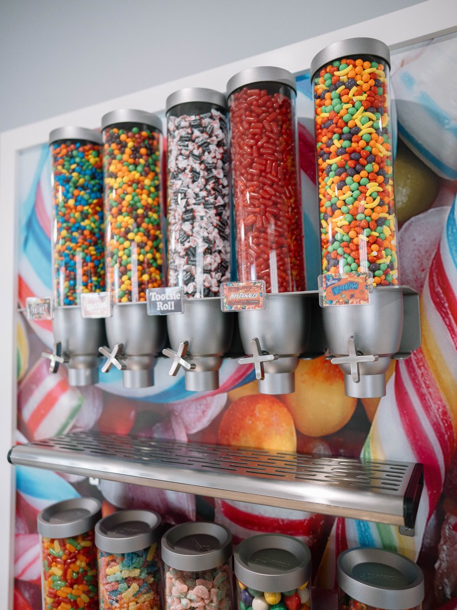 The candy wall